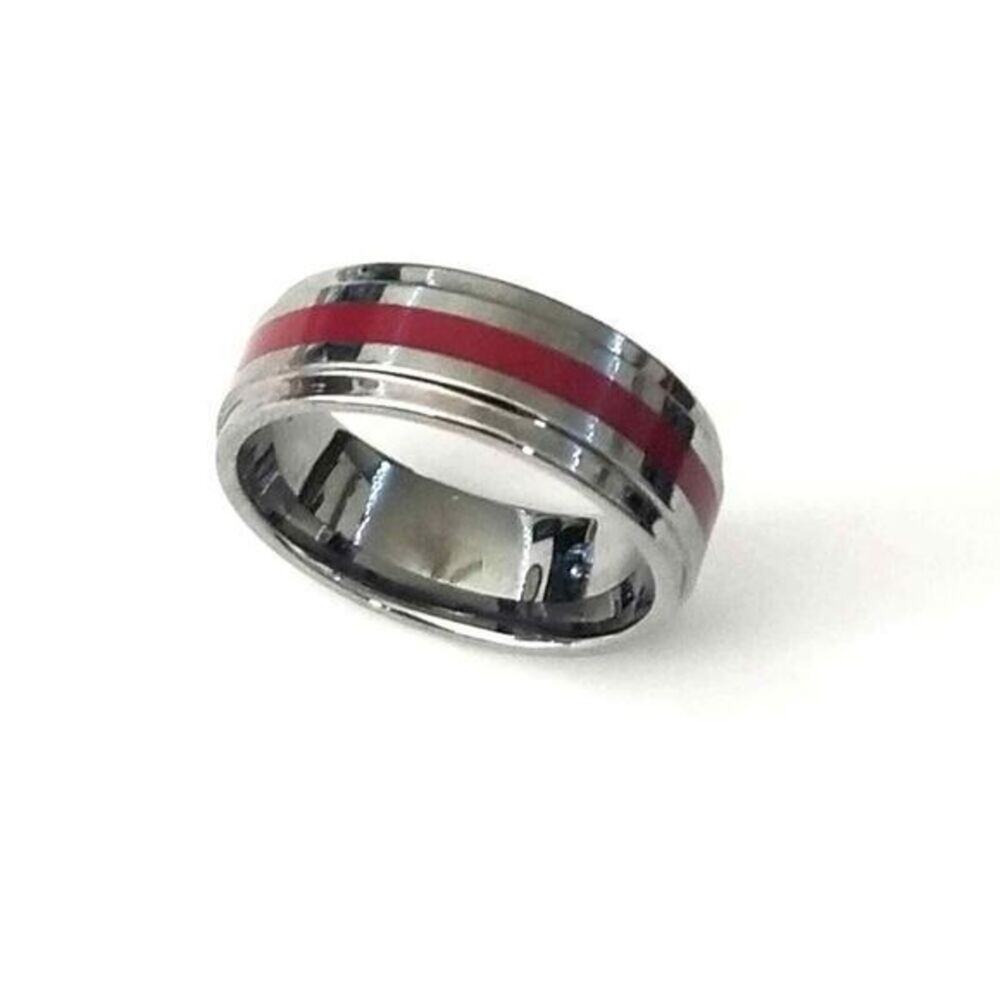 New tungsten carbide ring size 14